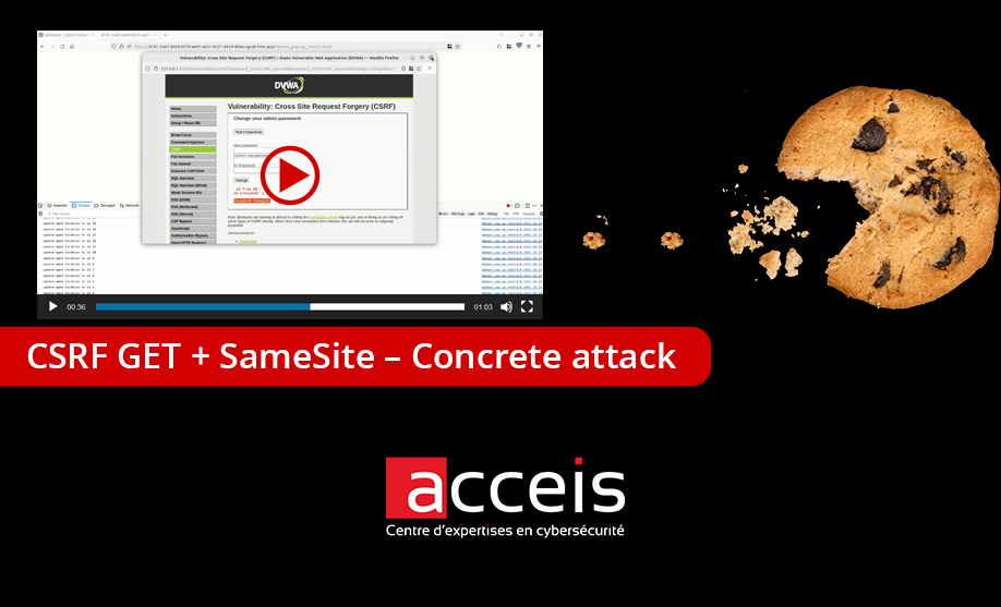 CSRF GET + SameSite – Concrete attack